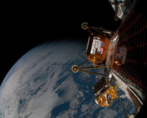 NASA and SpaceX Launch Athena Lander to Moon