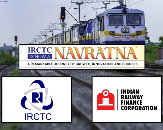 IRCTC and IRFC Awarded Navratna Status