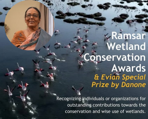 Jayashree Vencatesan: First Indian to Win Ramsar Award for Wetland Wise Use