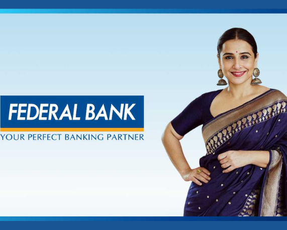 Federal Bank Appoints Vidya Balan as First-Ever Brand Ambassador