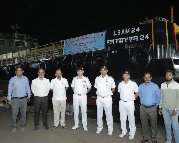 Indian Navy Launches 10th LSAM 24