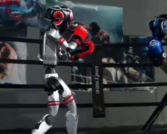 World’s First Humanoid Robot Boxing Match in China