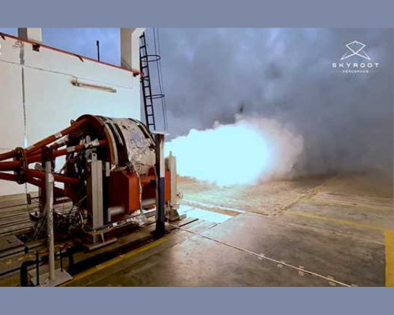 Skyroot Successfully Tests Kalam-100 Engine for Vikram-1 Rocket