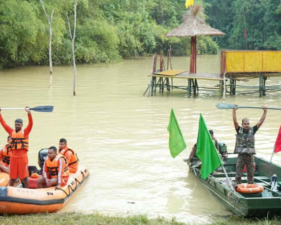 Exercise Raahat: Army, NDRF Disaster Relief Drill in Nagaland