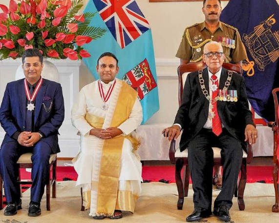 Sumeet Tappoo Conferred ‘Companion of the Order of Fiji’