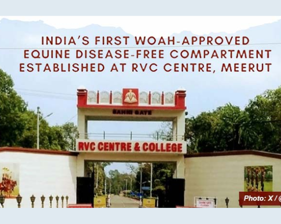 India’s First Equine Disease-Free Compartment (EDFC) Recognised by WOAH