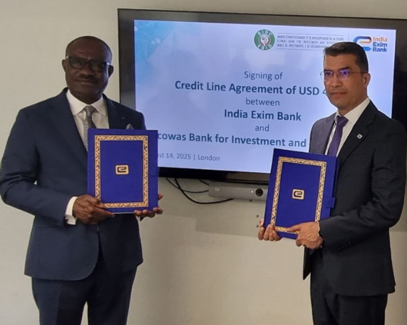 EXIM Bank Signs $40 Million Credit Line Deal with ECOWAS Bank