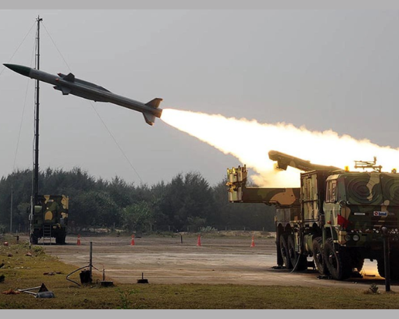 Indian Army Tests Akash Air Defence System at 15,000 ft in Ladakh