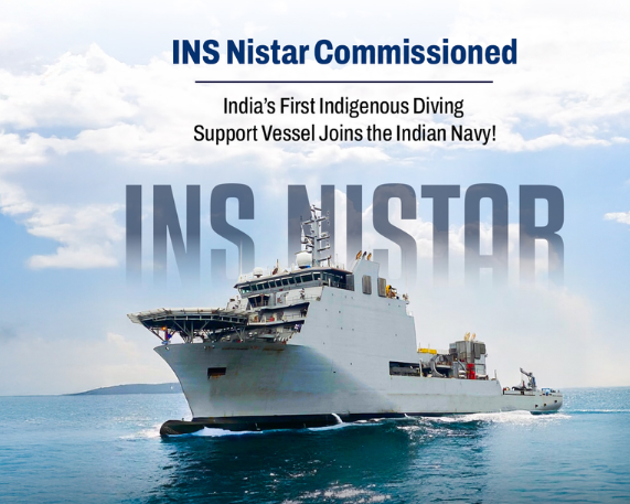 INS Nistar: India’s First Indigenous Diving Support Vessel