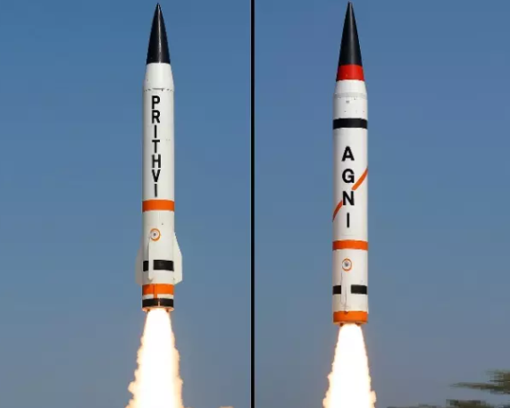 Prithvi-II and Agni-I Ballistic Missiles Successfully Tested