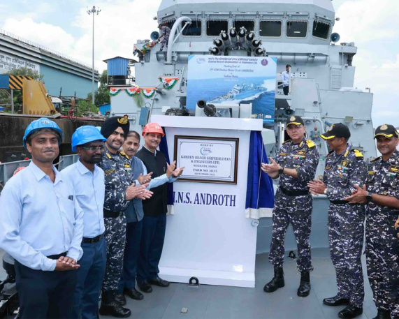 INS Androth: Second Indigenous ASW Shallow Water Craft