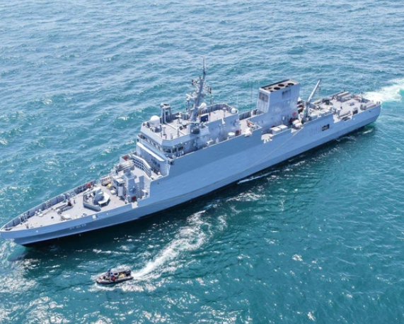 Cochin Shipyard Delivers First Warship ‘Mahe’ to Indian Navy