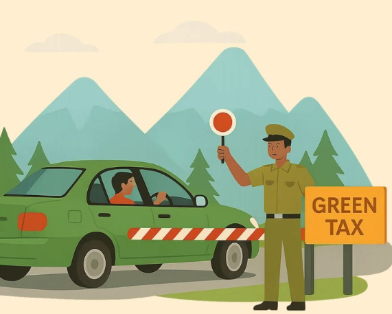 Uttarakhand to Levy Green Tax on Out-of-State Vehicles from December