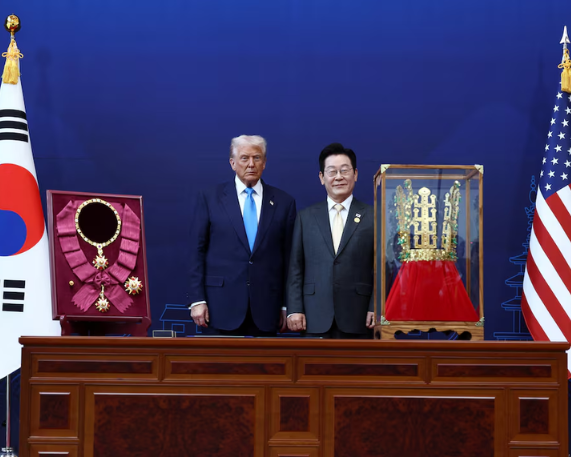 Donald Trump Awarded South Korea’s Highest Honour