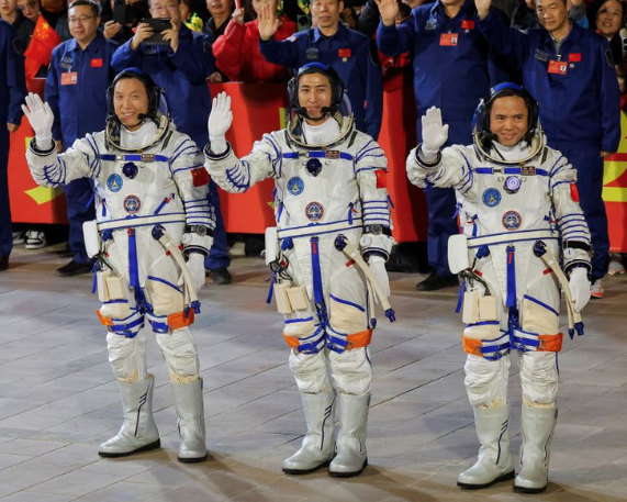 China Sends Youngest Astronaut, Mice to Tiangong Space Station