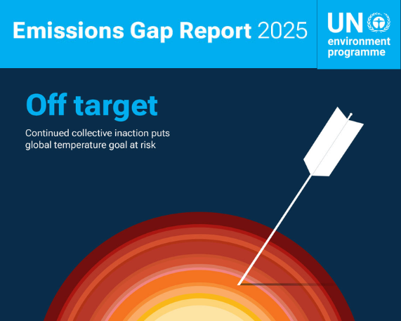 Emissions Gap Report 2025: “Off Target” (UNEP)