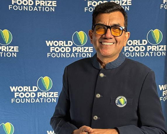 World Food Prize Honors Chef Sanjeev Kapoor