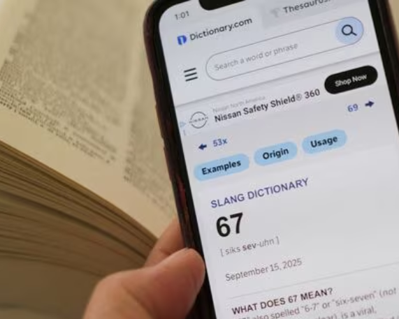 “67” Named Dictionary.com’s Word of the Year 2025