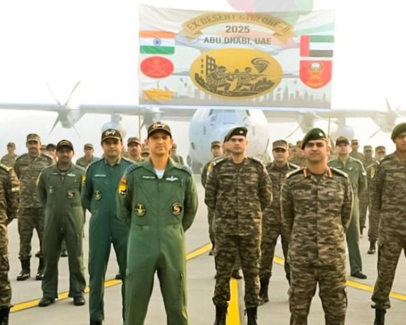 India–UAE Concludes Exercise Desert Cyclone–II