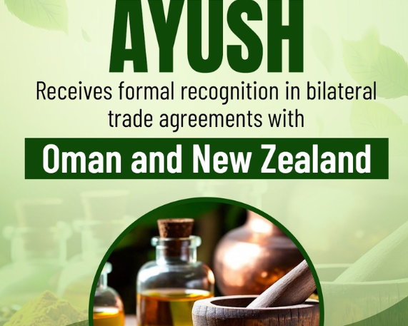 AYUSH Gains Global Boost via Deals With Oman & New Zealand