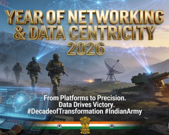 Army Declares 2026 as ‘Year of Networking & Data Centricity’