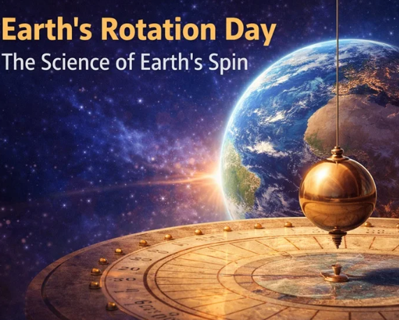 Earth’s Rotation Day: 8 January