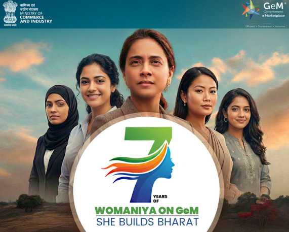 GeM Marks Seven Years of Womaniya Initiative