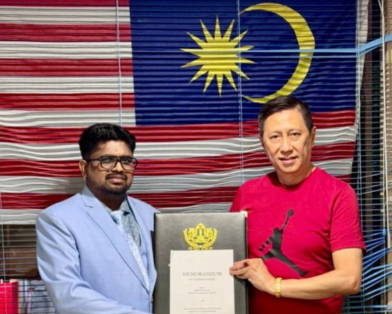 Dr. Bhargav Mallappa Conferred Royal Honour of “Dato’”