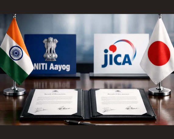 NITI Aayog and JICA Sign Record of Discussions