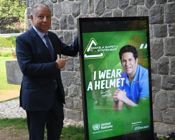 Sachin Tendulkar Appointed as UN Global Road Safety Champion