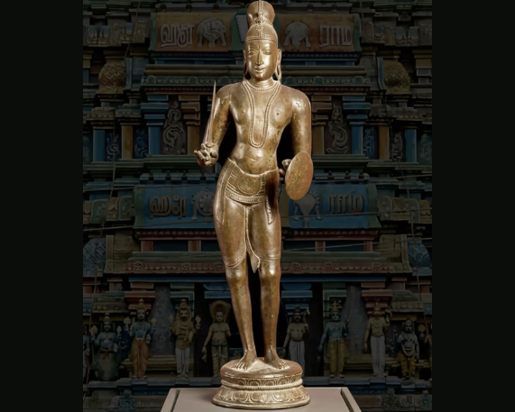 Oxford’s Museum Returns 16th Century Saint Thirumangai Alvar Idol