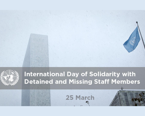 International Day of Solidarity with UN Staff: 25 March
