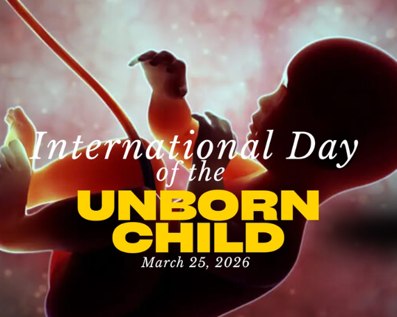 International Day of the Unborn Child: 25 March