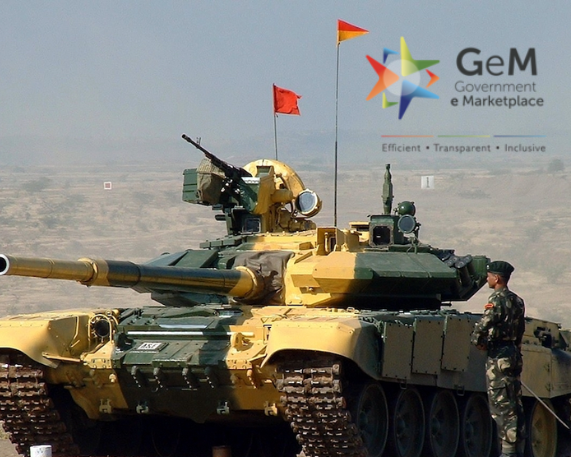 Indian Army Executes First Capital Procurement via GeM Portal