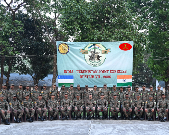 Exercise DUSTLIK-2026: 7th India-Uzbekistan Joint Exercise
