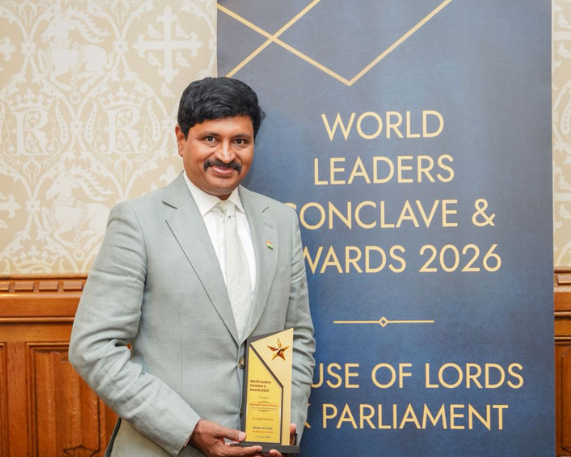 Santosh Kumar Conferred ‘Global Green Icon’ Award