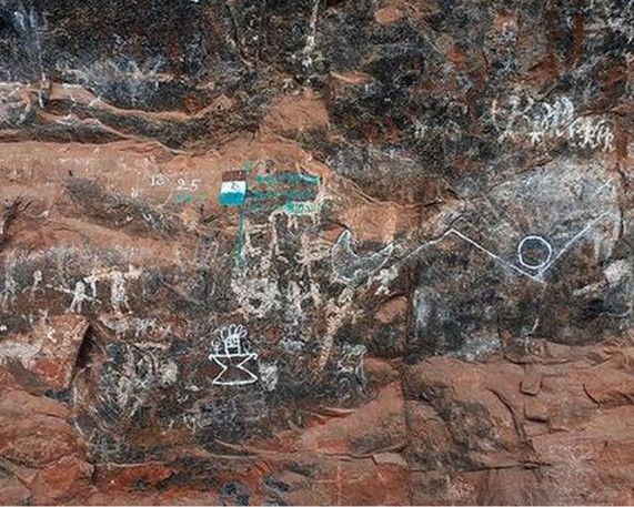 Prehistoric Rock Painting Discovered in Tamil Nadu