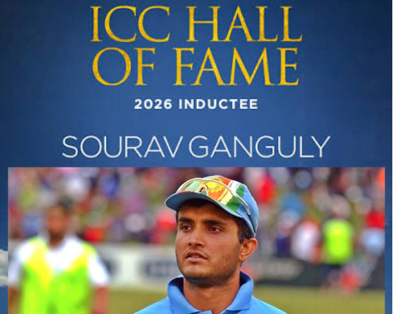 Sourav Ganguly Inducted into ICC Hall of Fame