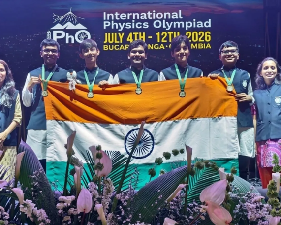 India Wins Gold Medals at International Physics Olympiad 2026