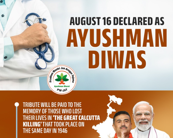 West Bengal to Observe 16 August as 'Ayushman Diwas'