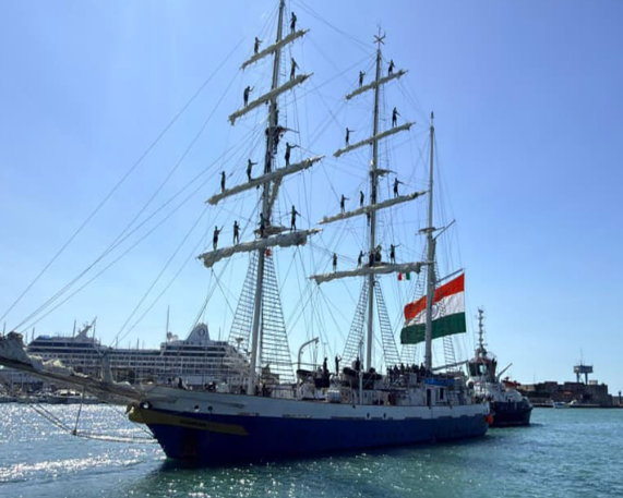 INS Sudarshini Completes Port Call in Italy During Lokayan 2026