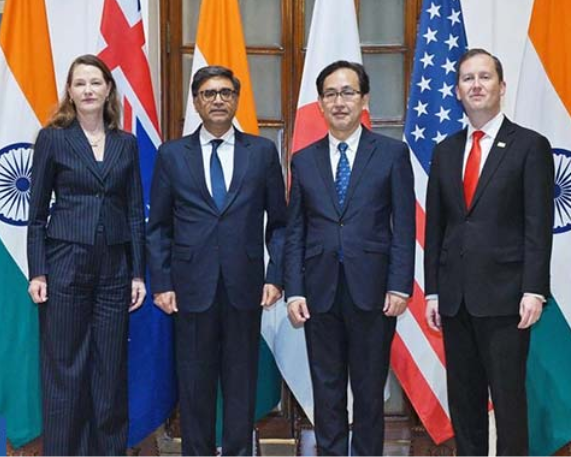 Quad Sherpas’ Meeting Held in New Delhi